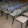 used post leg stacking chairs