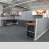 Large grey cubicles