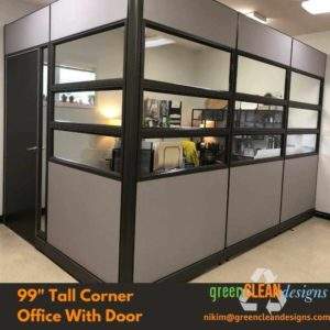 office cubicle walls with doors