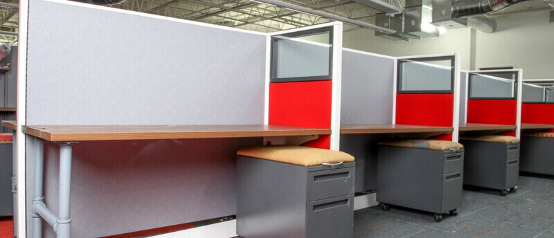 Industrial 4' x 2' Cubicles greencleandesigns.com Kansas City
