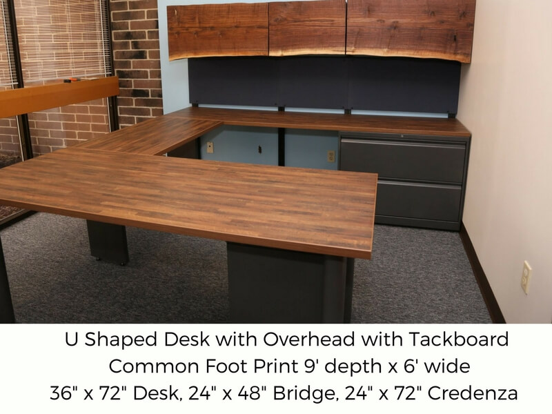 U shaped desks foot print kansas city greencleandesigns.com