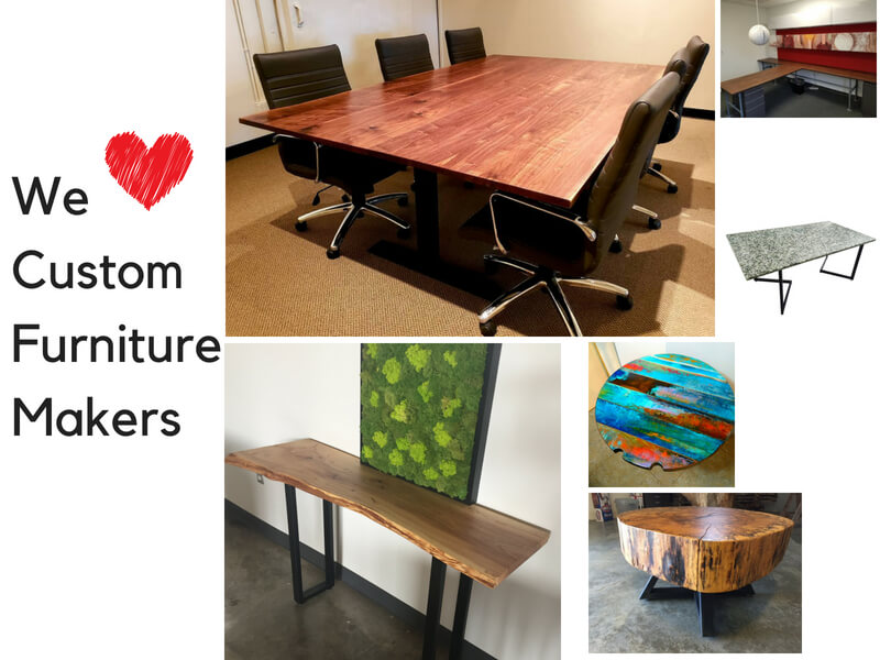 Custom Furniture Makers GreenCleanDesigns.com
