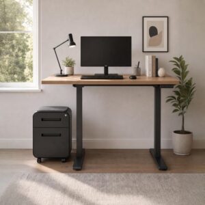 standing desk storage rolling file cabinet mobile pedestal
