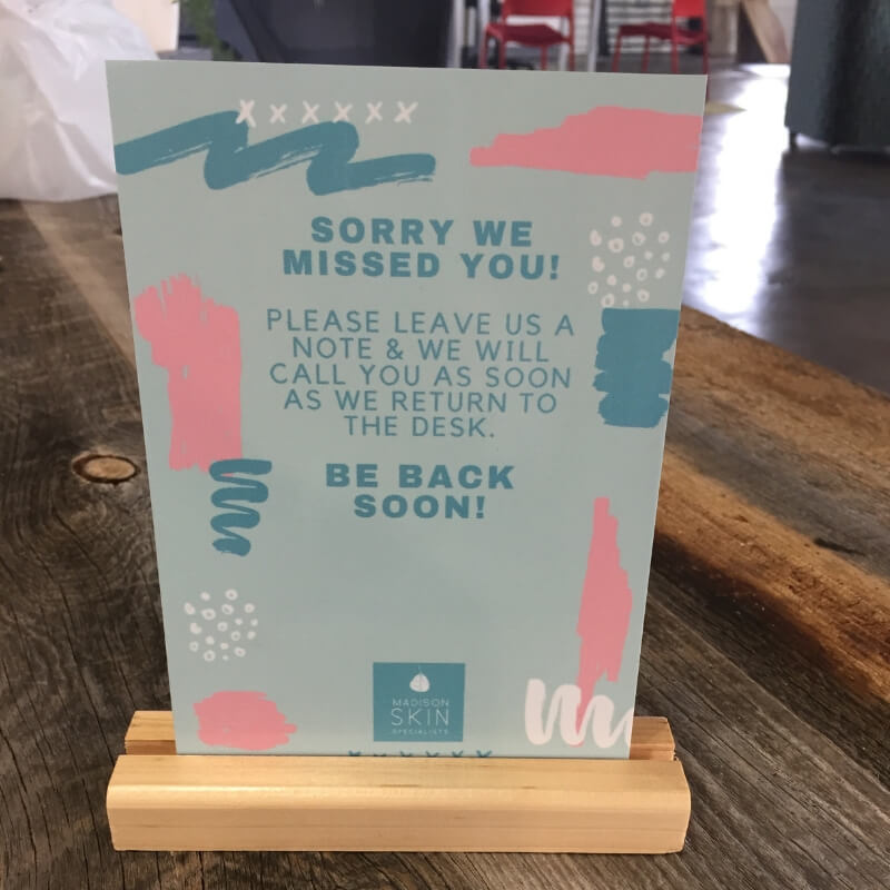 Inspiration 70 Of Front Desk Away Signs Markmagazine jul2008 