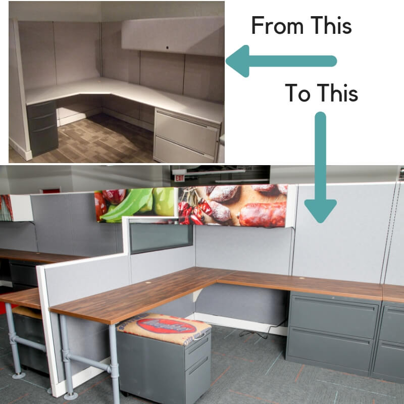 remanufactured cubicles