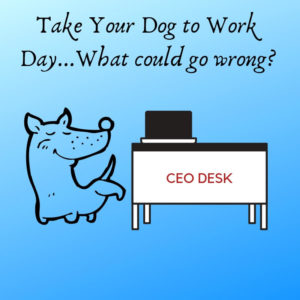 take your dog to work day meme
