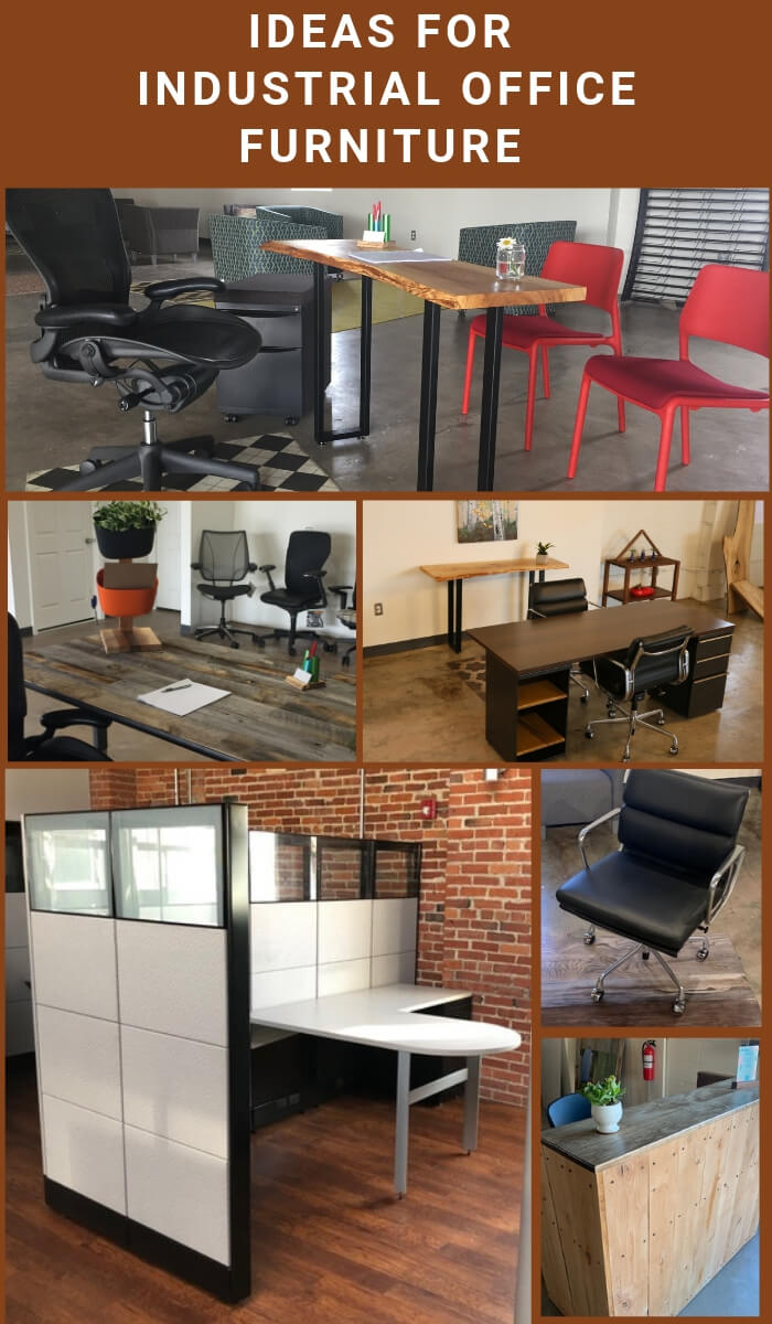ideas for industrial office furniture