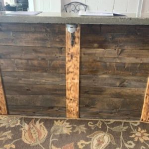 industrial reception desk