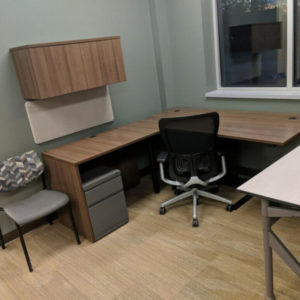 l shaped desk with sit to stand base for 36 overhead greencleandesigns.com