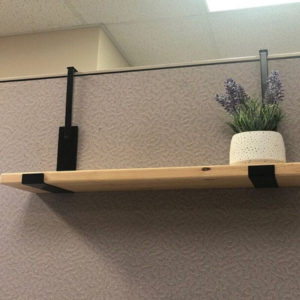 over the cubicle shelf greencleandesigns.com