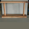 wood desk shelf greencleandesigns.com