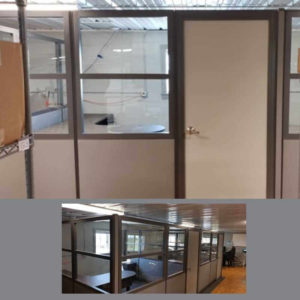 cubicle partitions with doors