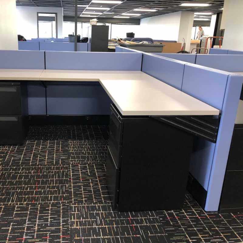 custom painted office cubicles