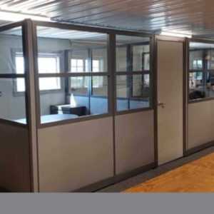 office cubicles with doors
