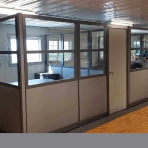 Cubicles with Doors Green Clean Designs Kansas City Aftermarket Office