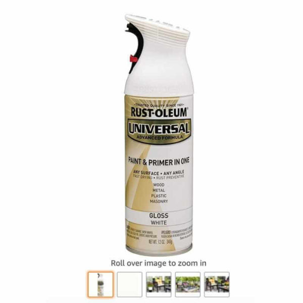best white spray paint for furniture DIY white spray