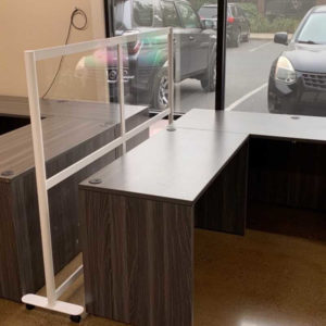 plexiglass office partitions