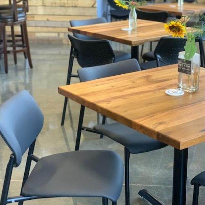 restaurant chairs in vinyl greencleandesigns.com