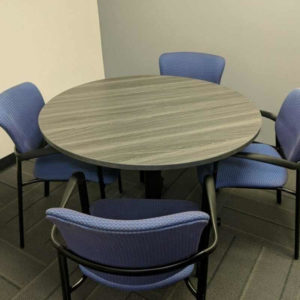 48" round conference table
