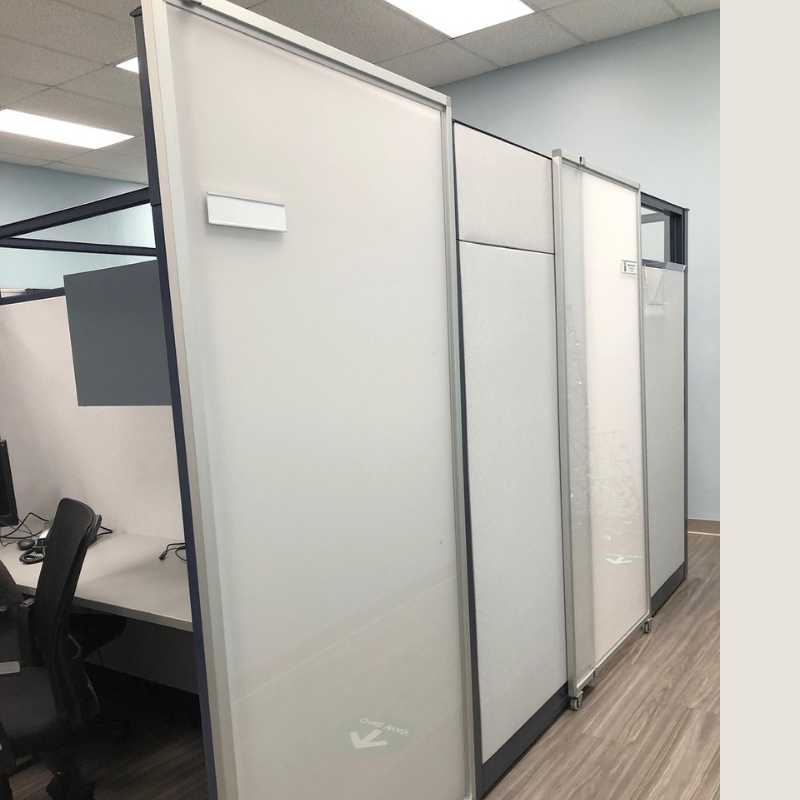 steelcase cubicle walls with doors