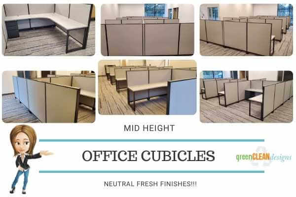 8 pod office cubicles
