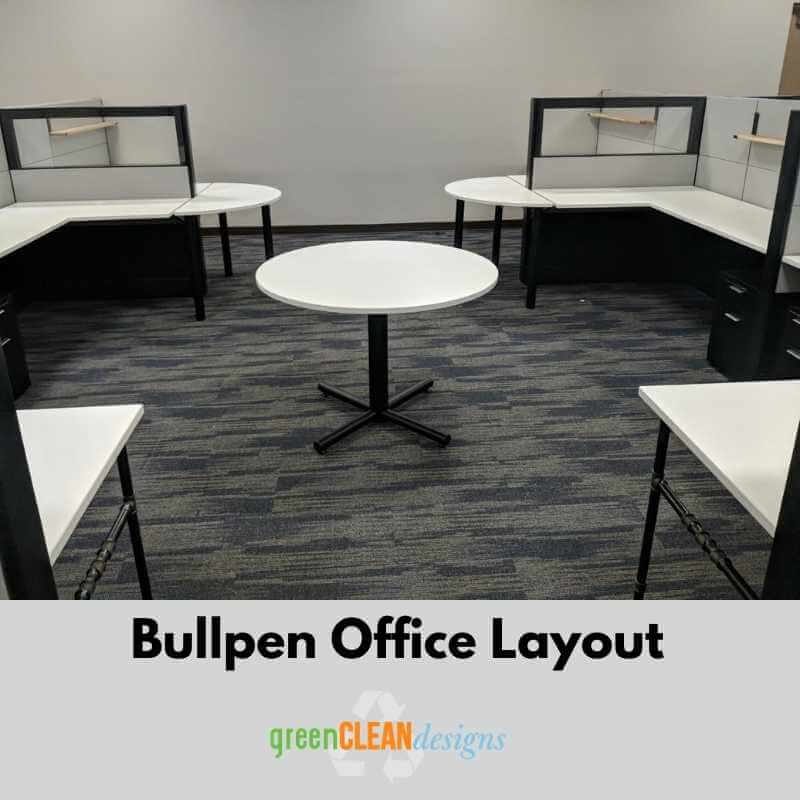 bullpen office layout