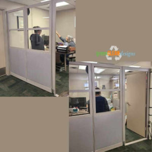 Private Office Cubicles with Windows