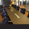 14 foot boat shaped conference table