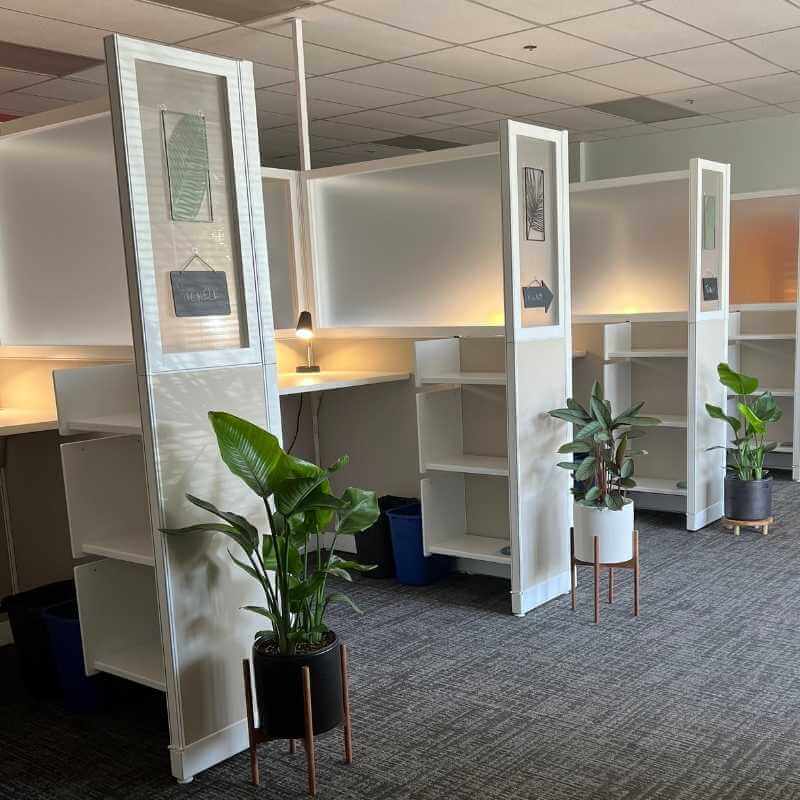 standard sizes of office cubicles  cubicle dimension