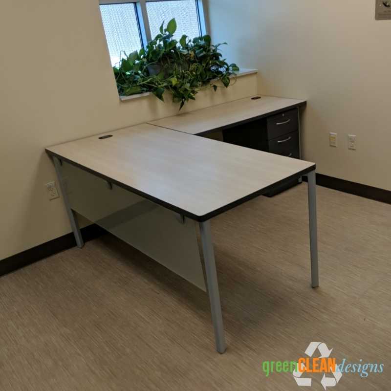 in stock l shape desks