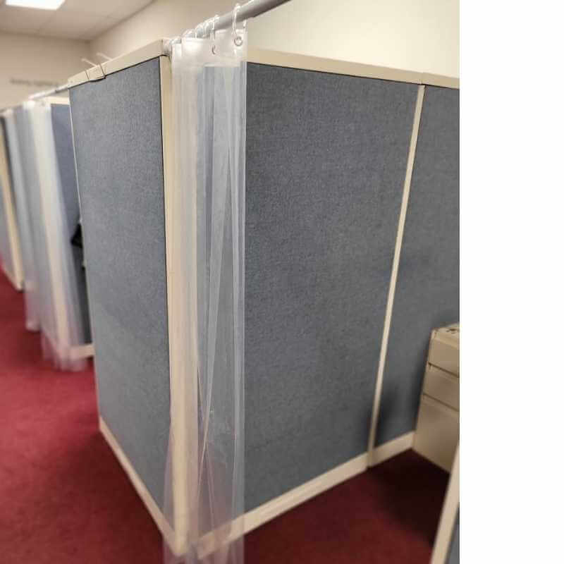 Shower Curtain for Cubicle Door